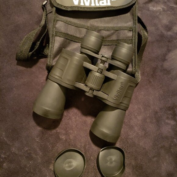 (Pre-owned/Never used) Vivitar 7X50, 297 ft, Coated Binoculars - Picture 5 of 9